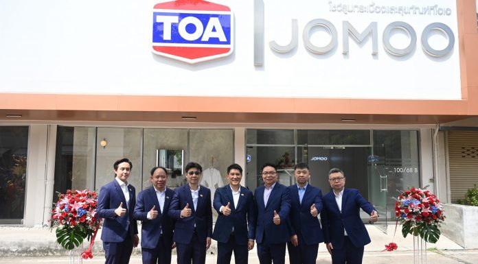 ก้าวใหม่ ‘TOA’ ผนึก ‘JOMOO’ บุกตลาด ‘Smart Toilet’ ตั้งเป้า 200 ล้านบาท  พร้อมเปิดตัวโชว์รูม Smart Bathroom Solution ครบวงจรแห่งแรกใจกลางสุขุมวิท   ด้วยเรือธงสุขภัณฑ์อัจฉริยะ ‘X-Series’ ตอบรับเมกะเทรนด์สุขภาพและสังคมสูงวัย