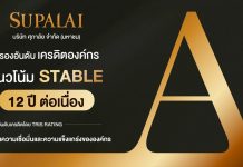 ศุภาลัย ฝ่าปีแห่งความท้าทาย! คว้าเครดิตเรตติ้ง “A” ต่อเนื่อง 12 ปีซ้อน ตอกย้ำศักยภาพการเงินที่แข็งแกร่ง