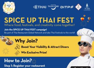 ทีเส็บ ผนึกกำลัง ททท.–การบินไทย–DITP เปิดตัวแคมเปญ “SPICE UP THAI FEST” ยกระดับเทศกาลไทยสู่สายตานานาชาติผ่านเครือข่ายร้านอาหารไทยทั่วโลก