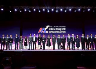 นายกสมาคมประกันชีวิตไทย กล่าวสุนทรพจน์ในงาน Asian Actuarial Conference 2025 (AAC 2025) ภายใต้แนวคิด “Generative Actuarial Intelligence Insights, Innovations and Sustainable Value for Tomorrow” สอดรับการเปลี่ยนแปลงของเทคโนโลยีและธุรกิจ