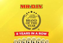มิสเตอร์. ดี.ไอ.วาย. คว้ารางวัลต่อเนื่องเป็นปีที่ 8 ในงาน World Branding Awards จากการสนับสนุนของลูกค้าทั่วภูมิภาคและในประเทศไทย