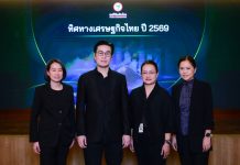 ศูนย์วิจัยกสิกรไทยคาดการณ์จีดีพีไทยปี 2569 ชะลอลงมาอยู่ที่ 1.6% จากอุปสงค์ต่างประเทศและในประเทศที่ชะลอลง และยังต้องติดตามความไม่แน่นอนทางการเมือง