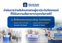 วิริยะประกันภัย เร่งจ่ายสินไหมฯ ผู้เอาประกันภัยในพื้นที่ประสบอุทกภัยภาคใต้
