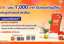 ธอส. มอบของขวัญปีใหม่ตอบแทนลูกค้าผ่อนชำระดี 48 เดือน รับเงิน 1,000 บาท