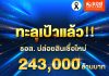 ทะลุเป้า! ธอส. ปล่อยสินเชื่อใหม่ปี 2568 จำนวนกว่า 243,000 ล้านบาท อัดฉีดเม็ดเงินกระตุ้นเศรษฐกิจผ่านภาคอสังหาริมทรัพย์