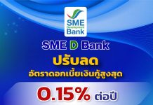 SME D Bank ขานรับนโยบาย ธปท. ปรับลดดอกเบี้ยสูงสุด 0.15% ช่วยเอสเอ็มอีลดต้นทุนทางการเงิน เพิ่มสภาพคล่อง หนุนฟื้นเศรษฐกิจ