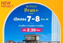 ศุภาลัย เปิดตัว “พรีโม่ ศรีราชา” เผยโฉม CLOUD Series ดีไซน์ใหม่เติมความละมุนให้ตลาดแนวราบภาคตะวันออก