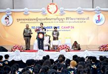 ทูลกระหม่อมหญิงอุบลรัตนราชกัญญา สิริวัฒนาพรรณวดี เสด็จพระราชทานเกียรติบัตรแก่สมาชิก “ค่ายพัฒนาสมาชิก TO BE NUMBER ONE สู่ความเป็นหนึ่ง” รุ่นที่ 34
