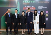 ProPak Asia 2026 ย้ายสู่ อิมแพ็ค เมืองทองธานี ขยายพื้นที่รับอุตฯ การผลิตและบรรจุภัณฑ์ยุคใหม่ อินฟอร์มา มาร์เก็ตส์ ประเทศไทย ชี้เทรนด์อุตสาหกรรมอาหาร เครื่องดื่ม ยา และบรรจุภัณฑ์ เติบโตต่อเนื่อง ท่ามกลางการเปลี่ยนผ่านสู่ Industry 5.0 เดินหน้ายกระดับ ProPak Asia 2026 สู่แพลตฟอร์มธุรกิจ-นวัตกรรมระดับภูมิภาค คาดผู้เข้าชมกว่า 80,000 คน และมูลค่าการค้าภายในงานกว่า 5.5 พันล้านบาท