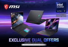 MSI เปิดตัวโน้ตบุ๊กเกมมิ่งรุ่นใหม่ Raider และ Crosshair ที่มาพร้อมประสิทธิภาพระดับผู้นำอุตสาหกรรมการเล่นเกมยุคใหม่ ขับเคลื่อนด้วยโปรเซสเซอร์ Intel® Core™ Ultra 200HX Series รุ่นล่าสุด และการ์ดจอ NVIDIA® GeForce RTX™ 50 Series สำหรับโน้ตบุ๊ก