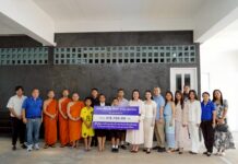TQMalpha สนับสนุนงบปรับปรุงห้องน้ำหอพักนักเรียนในโครงการส่งเสริมความสามารถทางกีฬา โรงเรียนวัดบวรนิเวศ