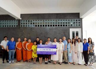 TQMalpha สนับสนุนงบปรับปรุงห้องน้ำหอพักนักเรียนในโครงการส่งเสริมความสามารถทางกีฬา โรงเรียนวัดบวรนิเวศ