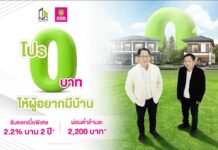 เอ็น.ซี.เฮ้าส์ซิ่ง เขย่าตลาดผู้ซื้อบ้านกลางปี จับมือ ธนาคารออมสิน ปลดล็อคภาระ ทุ่มงบจัดโปร 0 บาท ให้ผู้อยากมีบ้าน รับดอกเบี้ยพิเศษ 2.2% นาน 2 ปี พร้อมเสริมบริการบ้านผ่าน Nc Qprompt