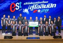ไทยเบฟ มอบเงินสนับสนุนสมาคมกีฬาวอลเลย์บอลแห่งประเทศไทยพร้อมหนุนนักกีฬาวอลเลย์บอลหญิงทีมชาติไทย สู้ศึกโอลิมปิก เกมส์ 2028