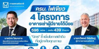 ครม. ไฟเขียว 4 โครงการอาคารเช่าผู้มีรายได้น้อย 596 หน่วย วงเงิน 439 ล้านบาท “นิกร” ชี้เพิ่มโอกาสเข้าถึงที่อยู่อาศัยคุณภาพ